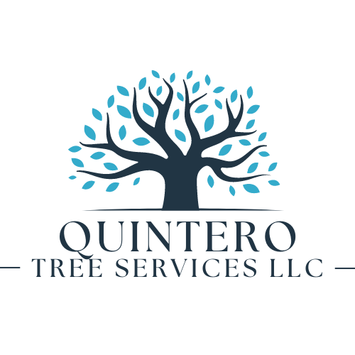 The logo for quintero tree services, inc